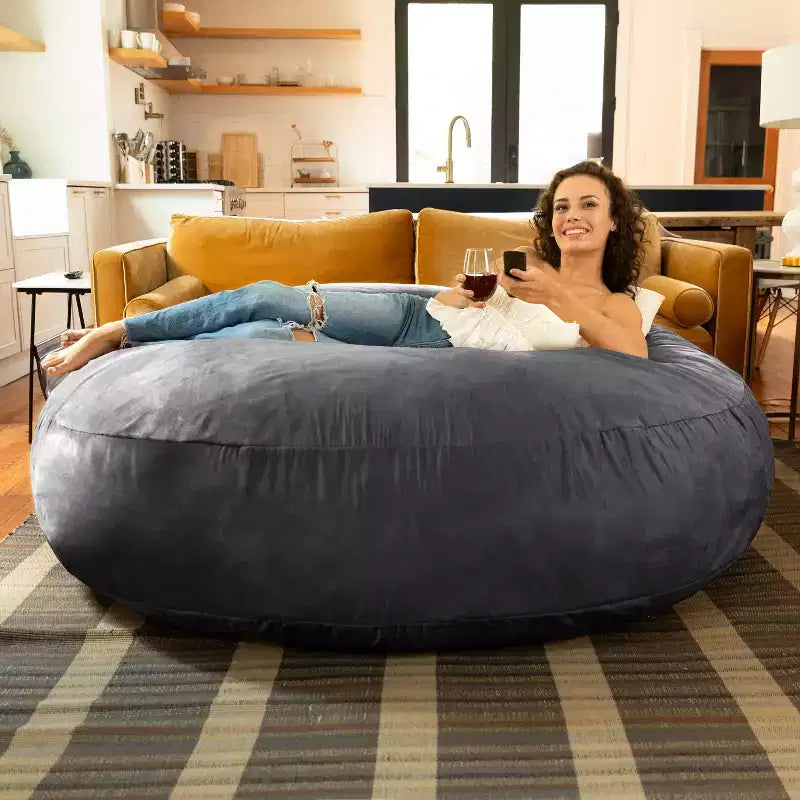 Poltrona sacco grande 6 Foot Cocoon per adulti