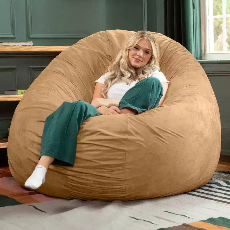 Poltrona sacco grande 6 Foot Cocoon per adulti