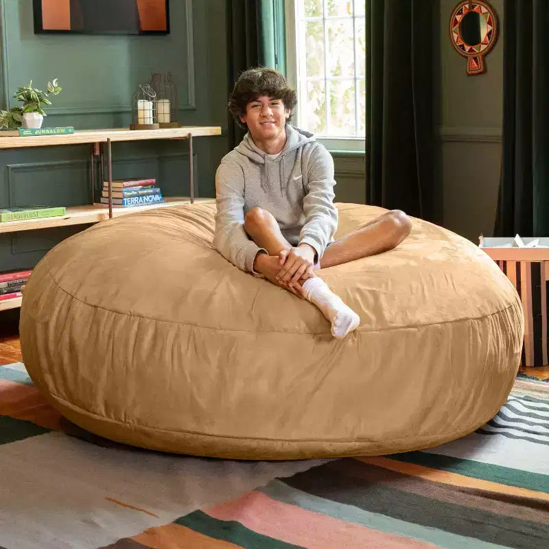 Poltrona sacco grande 6 Foot Cocoon per adulti