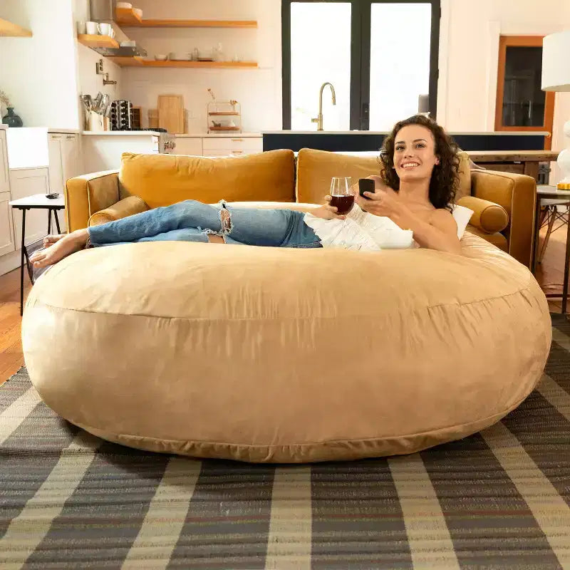 Poltrona sacco grande 6 Foot Cocoon per adulti