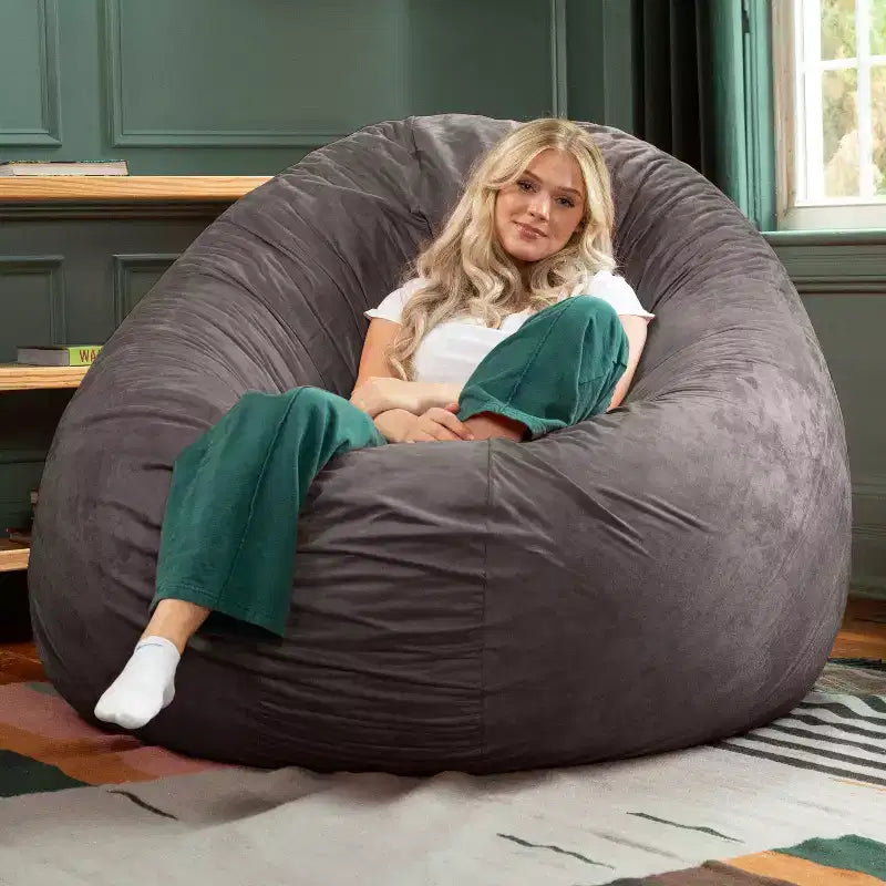 Poltrona sacco grande 6 Foot Cocoon per adulti
