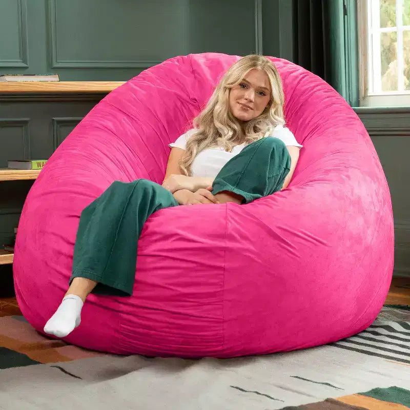 Poltrona sacco grande 6 Foot Cocoon per adulti
