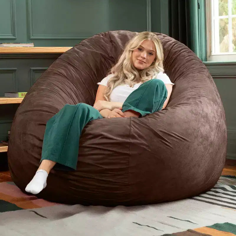 Poltrona sacco grande 6 Foot Cocoon per adulti