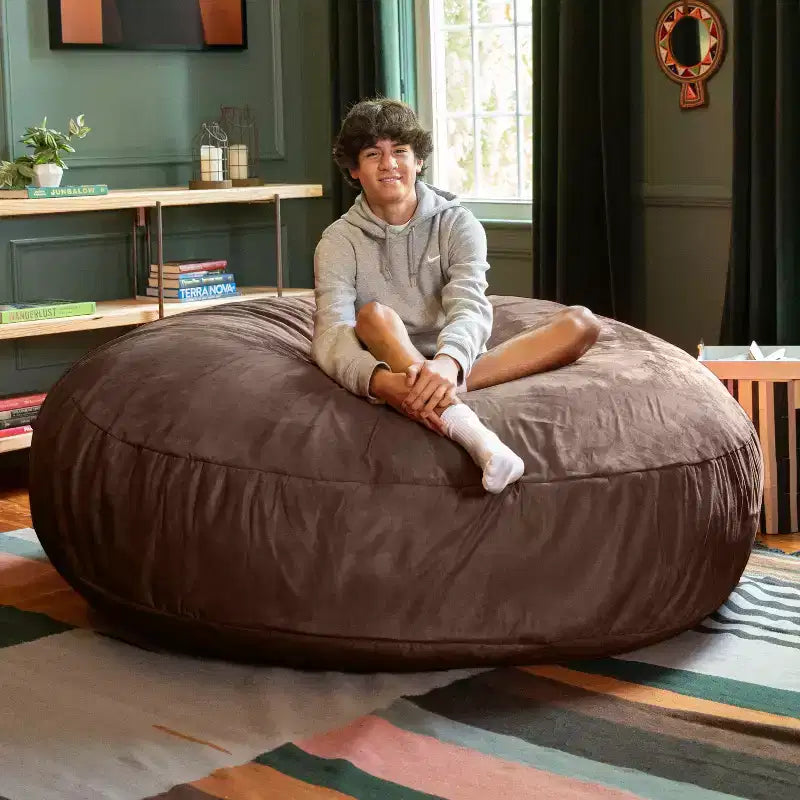Poltrona sacco grande 6 Foot Cocoon per adulti
