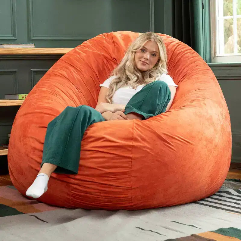 Poltrona sacco grande 6 Foot Cocoon per adulti