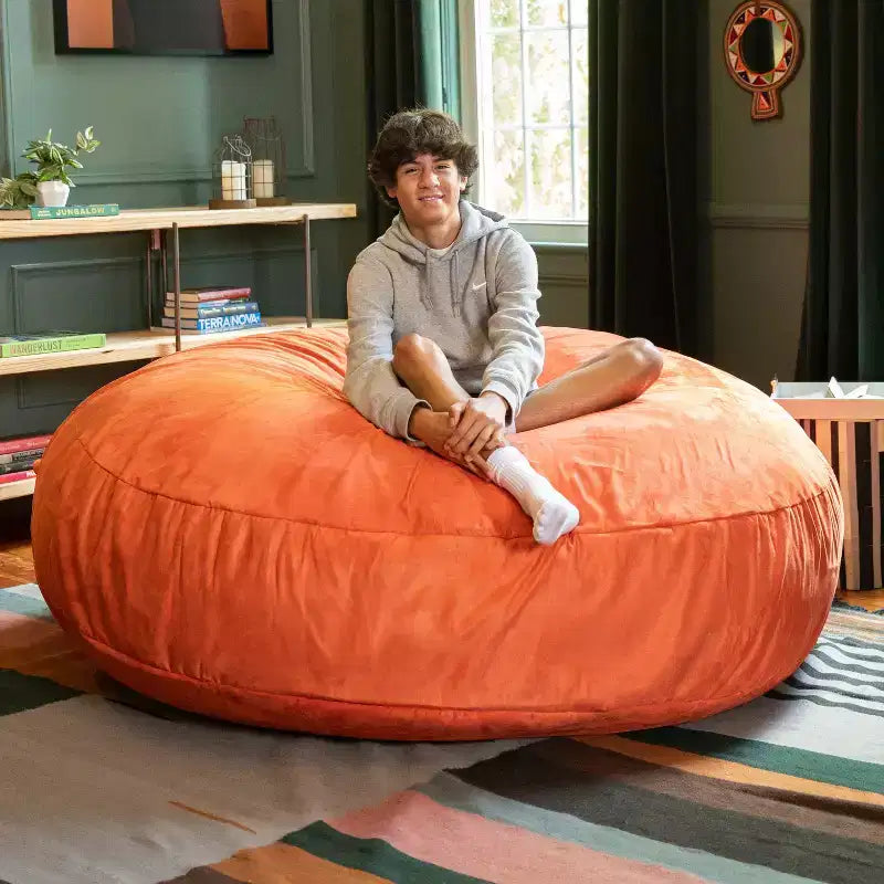 Poltrona sacco grande 6 Foot Cocoon per adulti