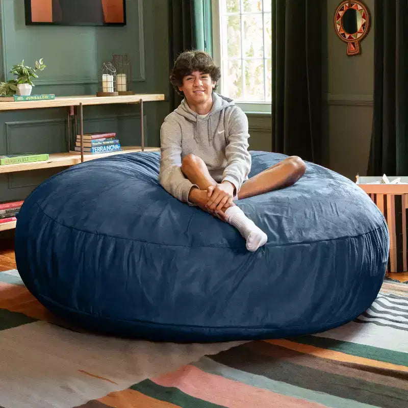 Poltrona sacco grande 6 Foot Cocoon per adulti