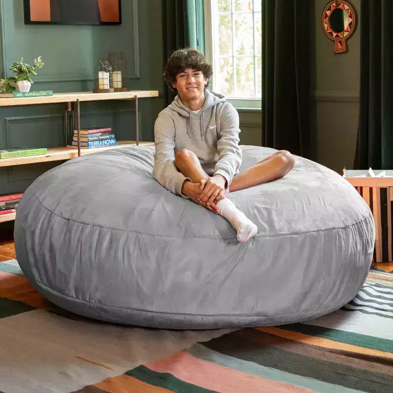 Poltrona sacco grande 6 Foot Cocoon per adulti