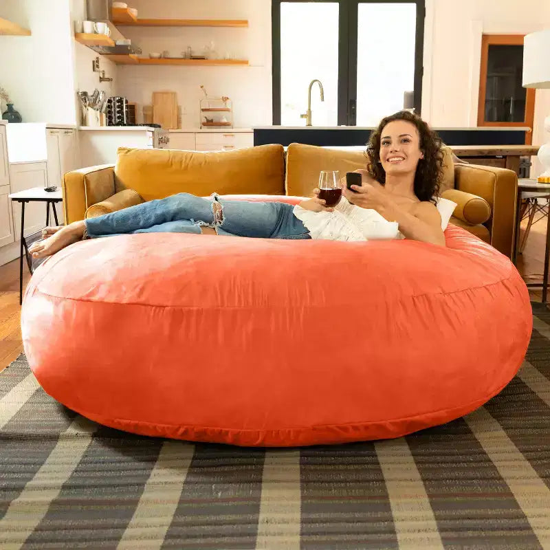 Poltrona sacco grande 6 Foot Cocoon per adulti