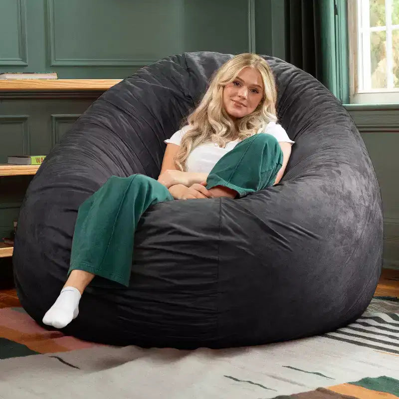 Poltrona sacco grande 6 Foot Cocoon per adulti