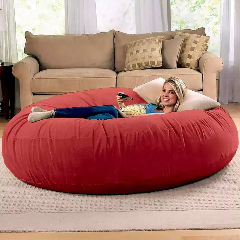 Poltrona sacco grande 6 Foot Cocoon per adulti