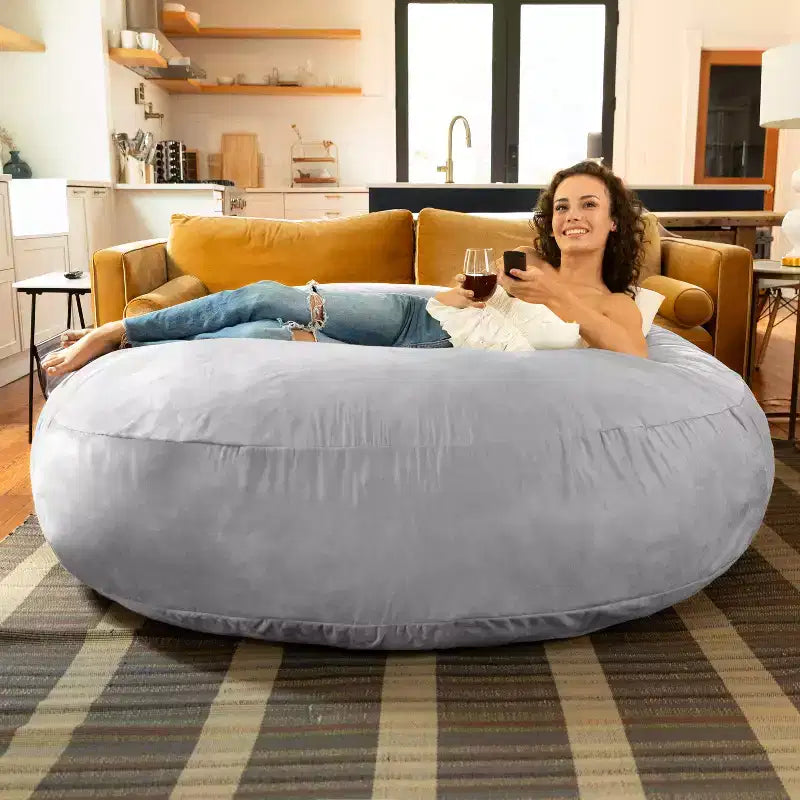 Poltrona sacco grande 6 Foot Cocoon per adulti