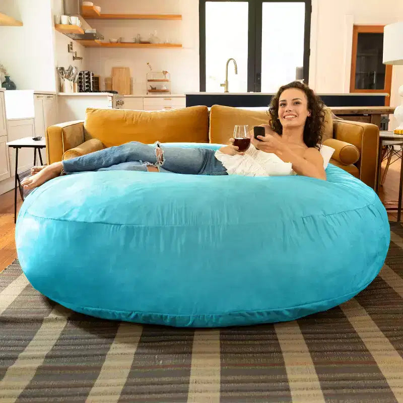Poltrona sacco grande 6 Foot Cocoon per adulti