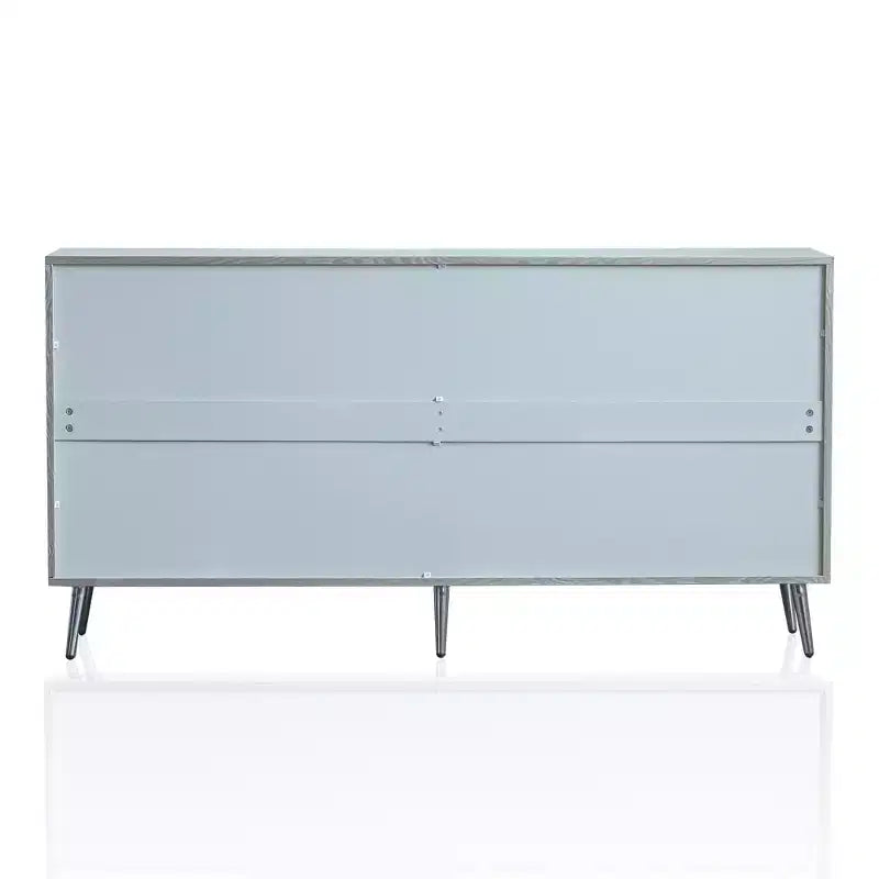 Credenza laccata a 4 ante per soggiorno o sala da pranzo