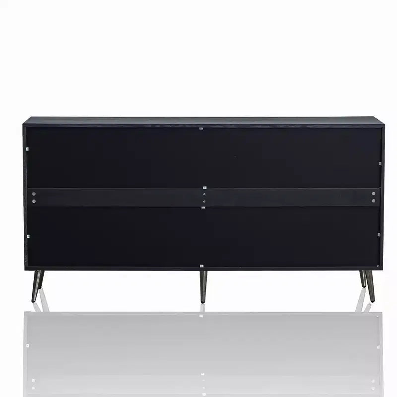 Credenza laccata a 4 ante per soggiorno o sala da pranzo