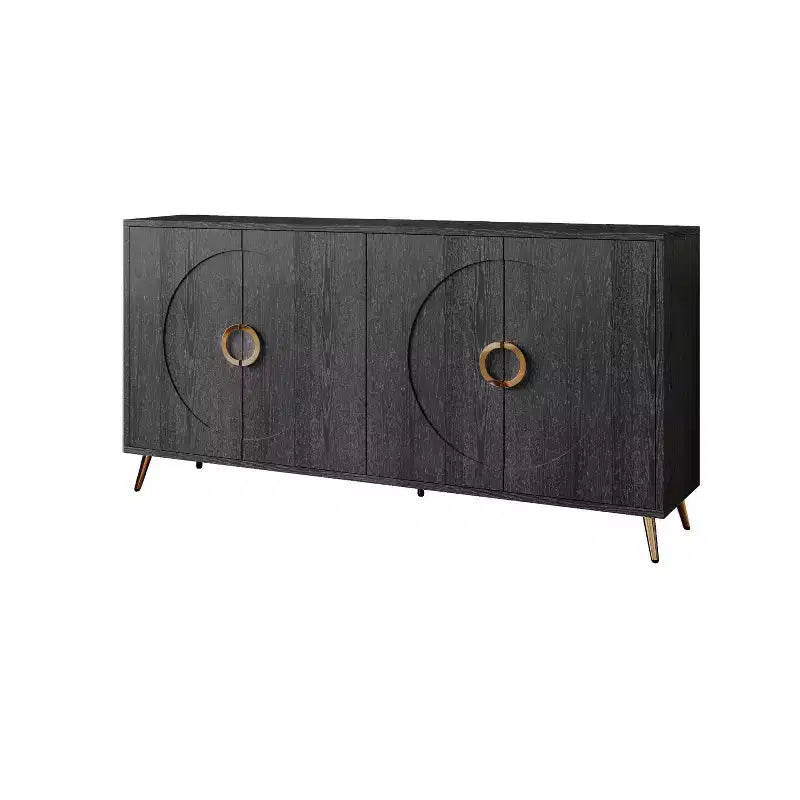 Credenza laccata a 4 ante per soggiorno o sala da pranzo