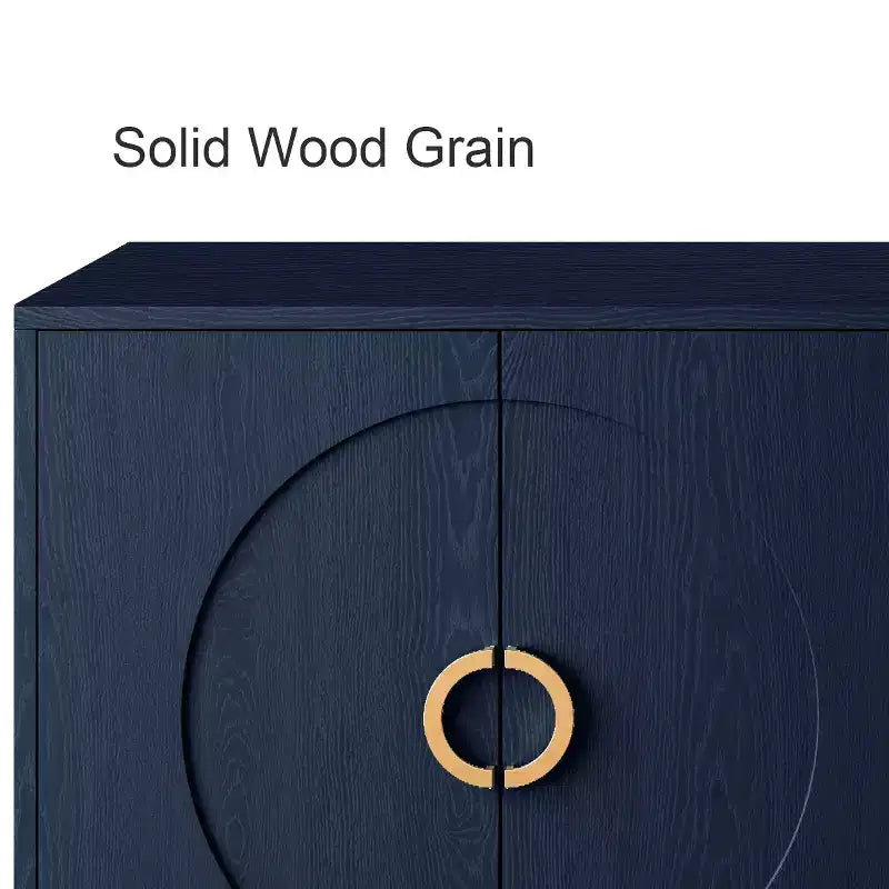 Credenza laccata a 4 ante per soggiorno o sala da pranzo