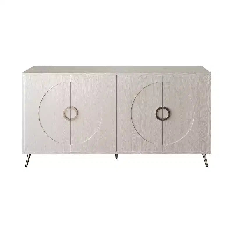 Credenza laccata a 4 ante per soggiorno o sala da pranzo