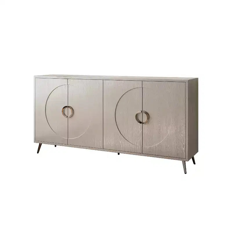 Credenza laccata a 4 ante per soggiorno o sala da pranzo