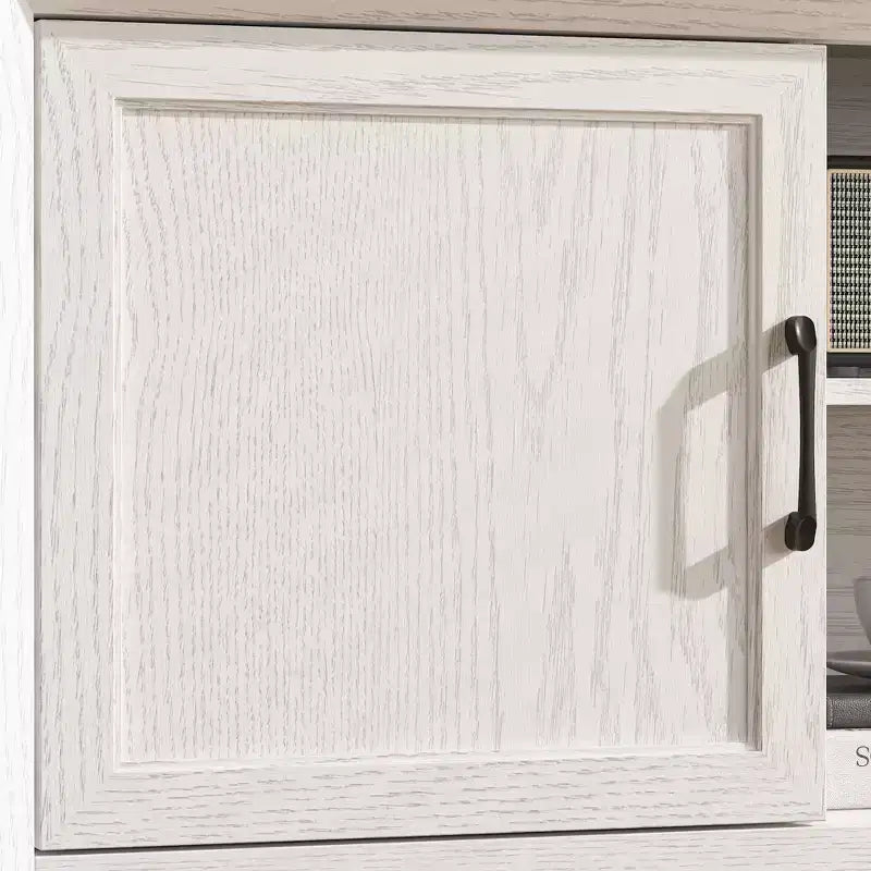 Mobile TV minimalista in legno chiaro con cassetti portaoggetti, credenza multimediale per l'organizzazione del soggiorno