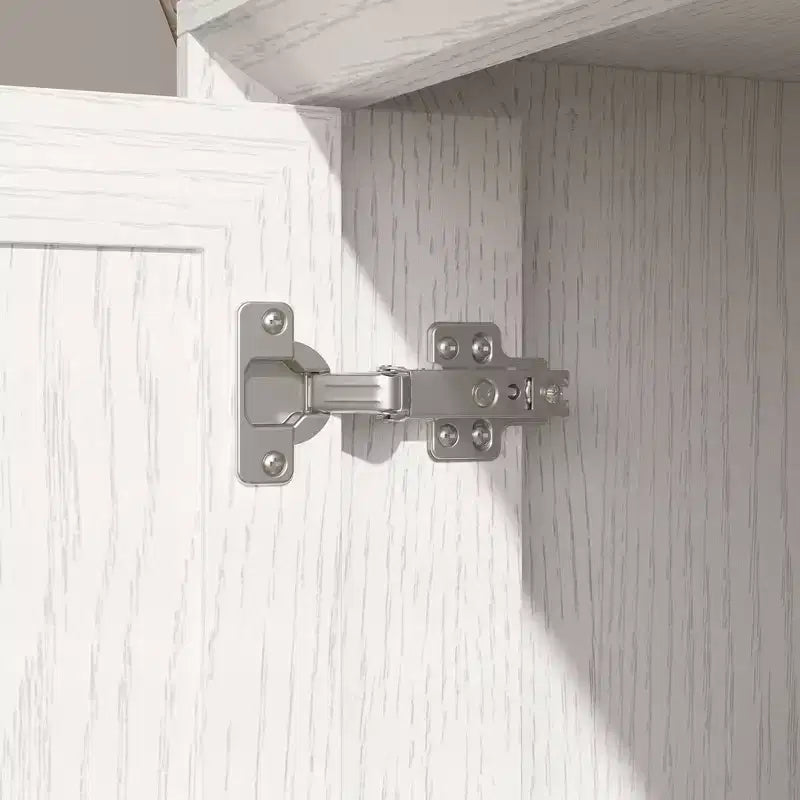 Mobile TV minimalista in legno chiaro con cassetti portaoggetti, credenza multimediale per l'organizzazione del soggiorno