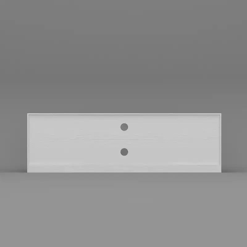 Mobile TV minimalista in legno chiaro con cassetti portaoggetti, credenza multimediale per l'organizzazione del soggiorno