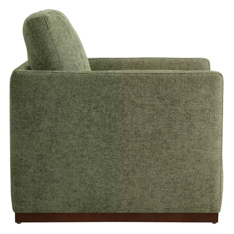 Poltrona girevole moderna con braccioli