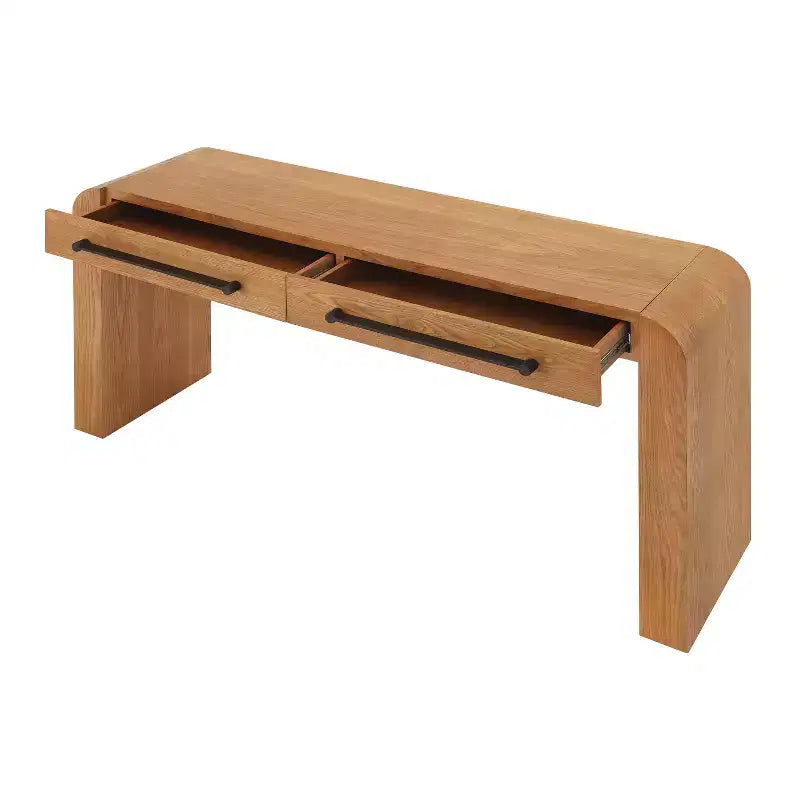 Consolle moderna con 2 cassetti
